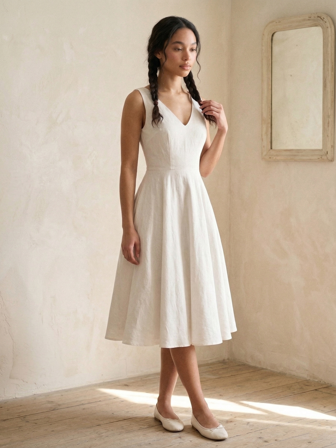 MTO - Diana Linen Dress