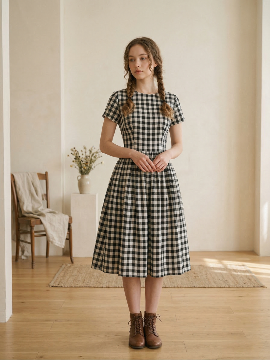 MTO - Dorothy Gingham Dress