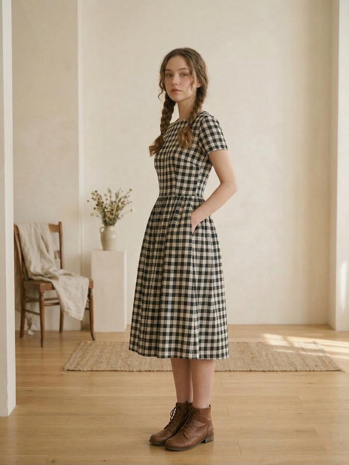 MTO - Dorothy Gingham Dress