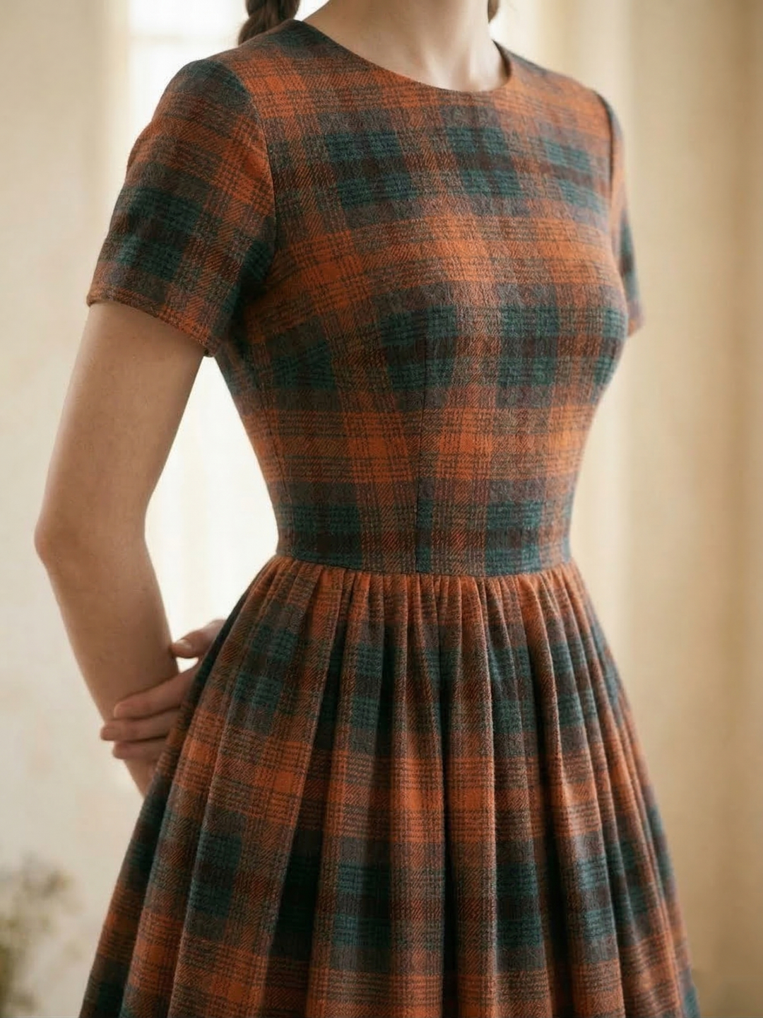 MTO - Dorothy Plaid Dress