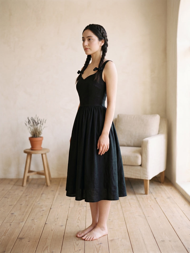 Elizabeth Linen Dress