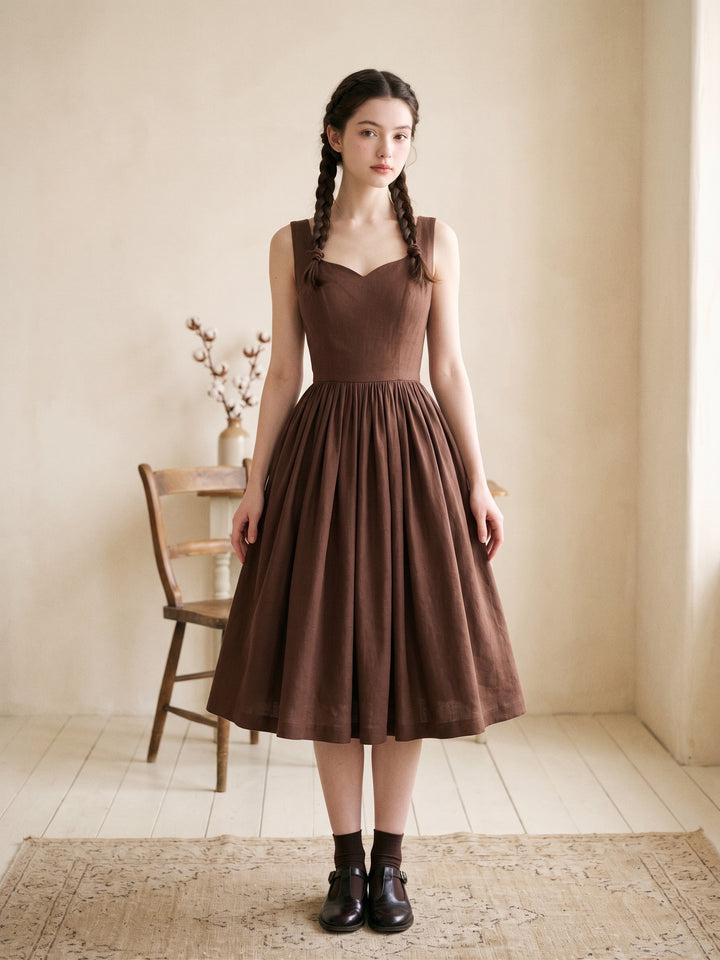 Elizabeth Linen Dress