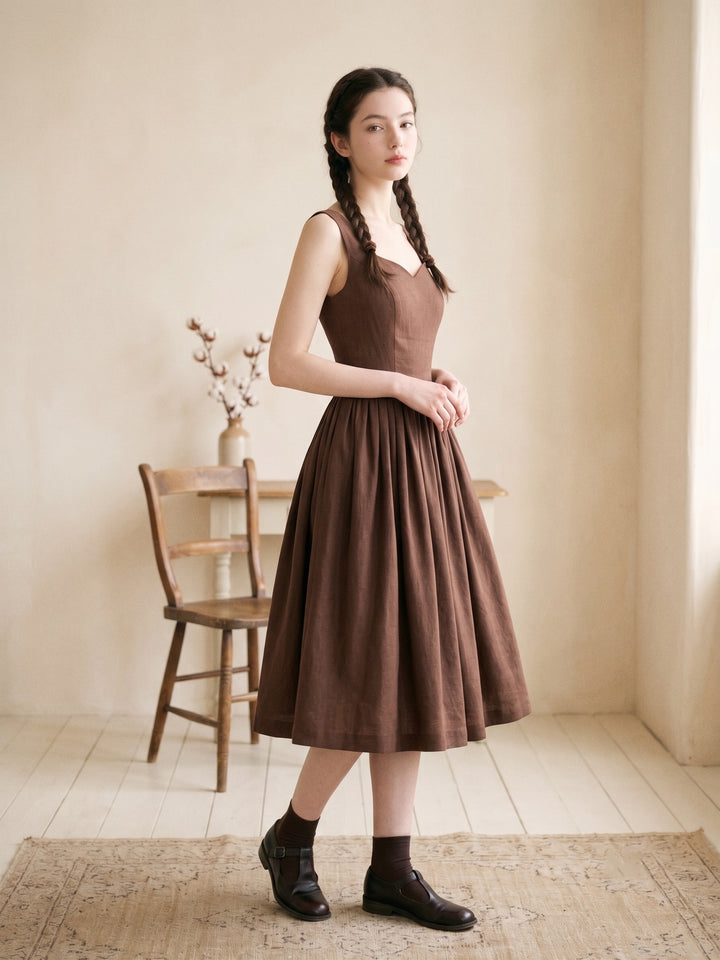 Elizabeth Linen Dress