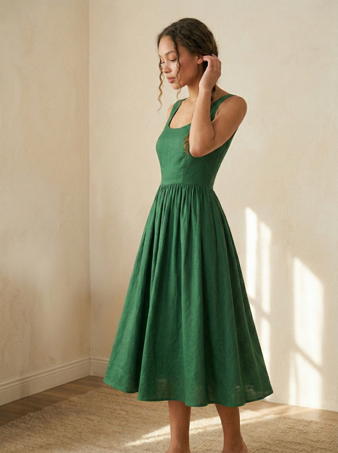 MTO - Emily Linen Dress