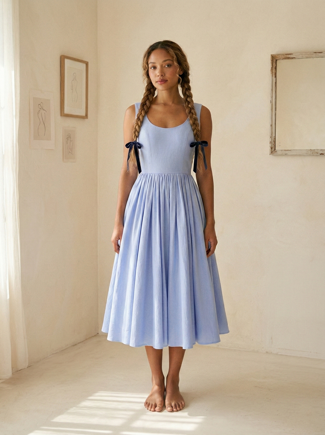 MTO - Emily Linen Dress