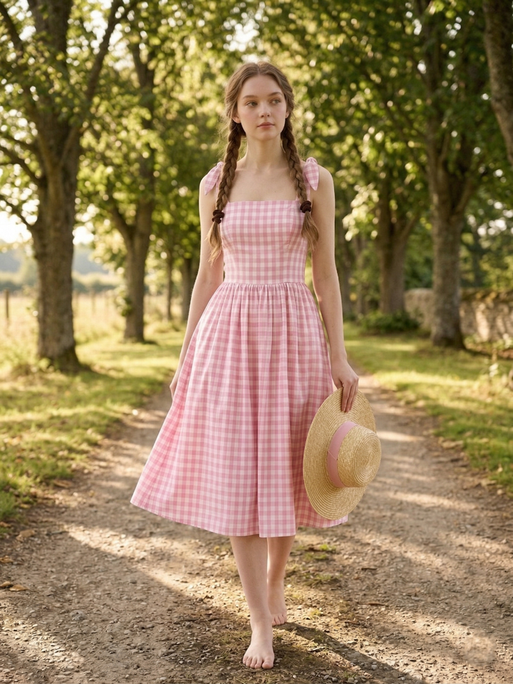 MTO - Gilda Gingham Dress