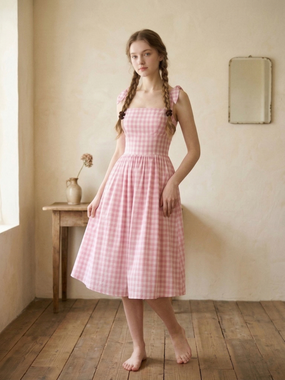 MTO - Gilda Gingham Dress
