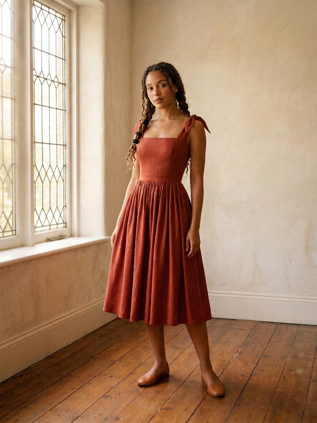 MTO - Gilda Linen Dress