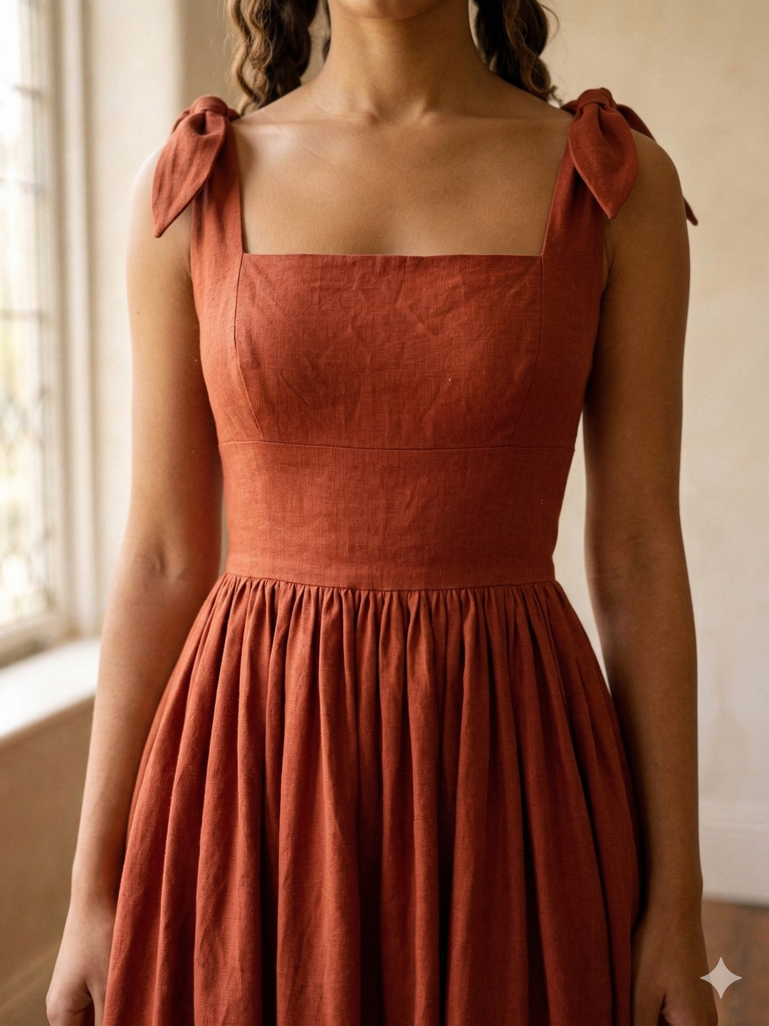 MTO - Gilda Linen Dress