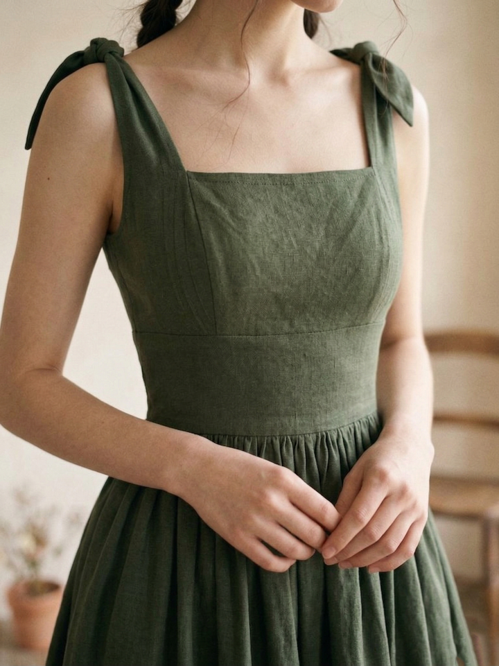 MTO - Gilda Linen Dress