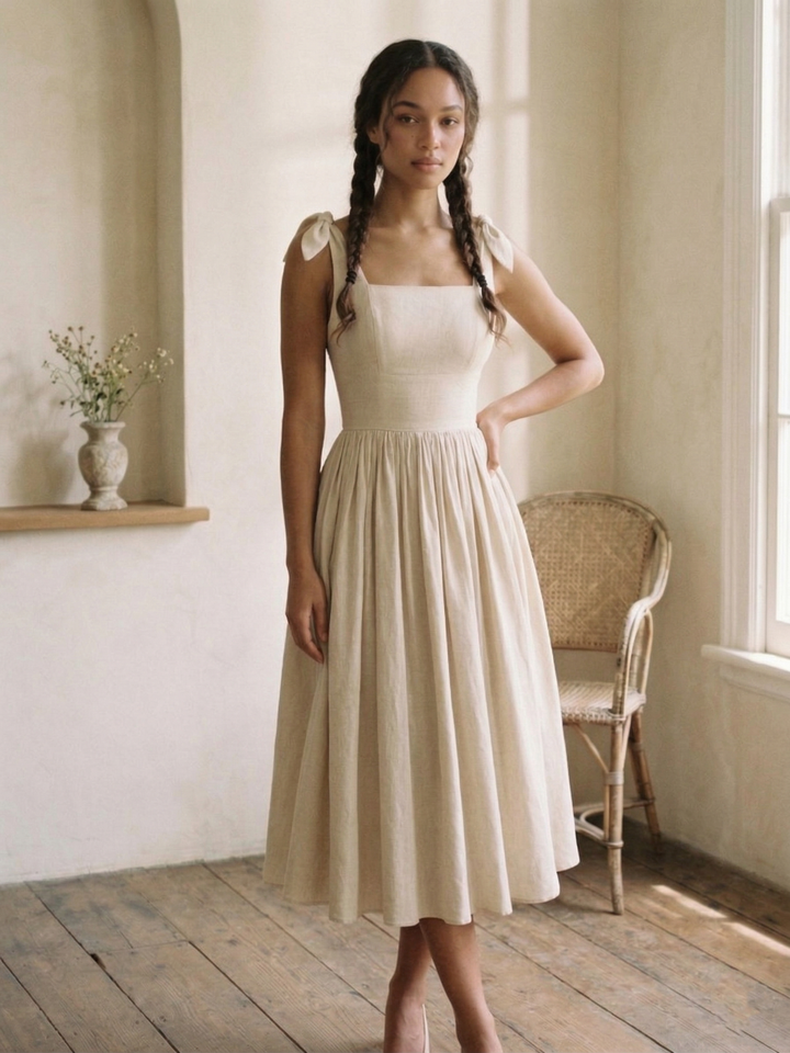 MTO - Gilda Linen Dress