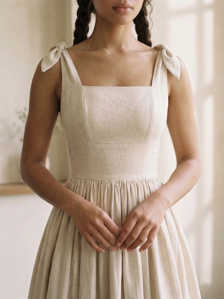 MTO - Gilda Linen Dress