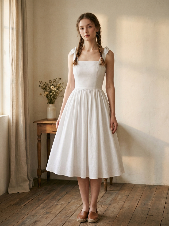MTO - Gilda Linen Dress