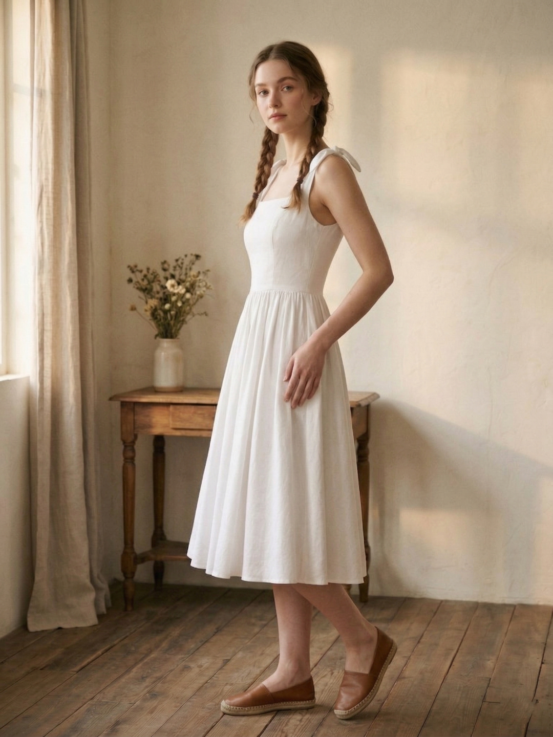 MTO - Gilda Linen Dress