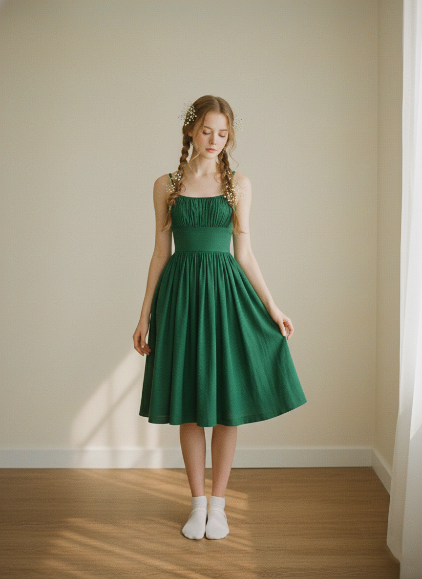 MTO - Grace Linen Dress