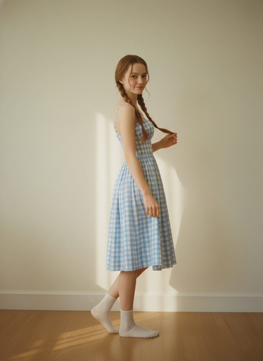 MTO - Grace Gingham Dress