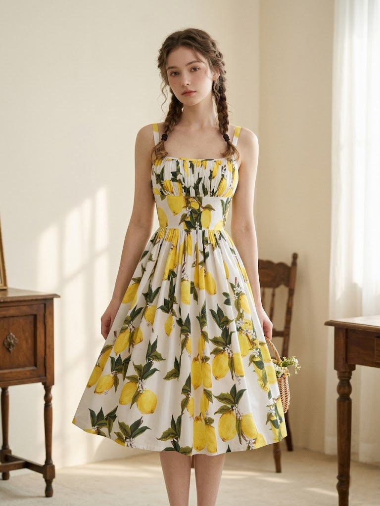 Grace Dress "Freshly Squeezed"