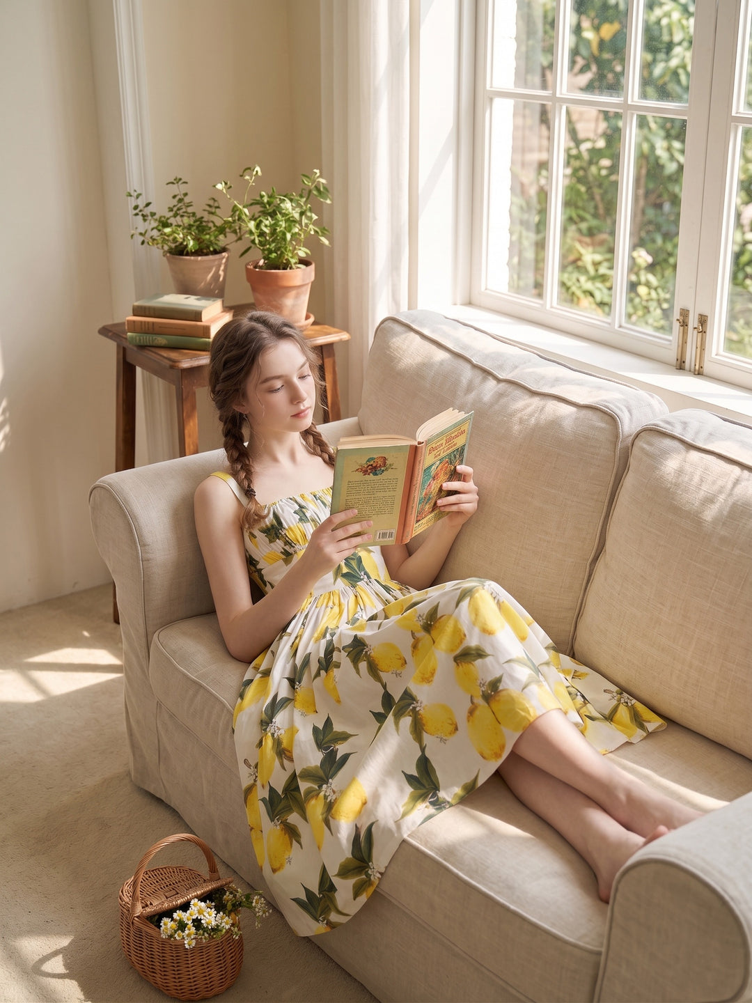 Grace Dress "Freshly Squeezed"