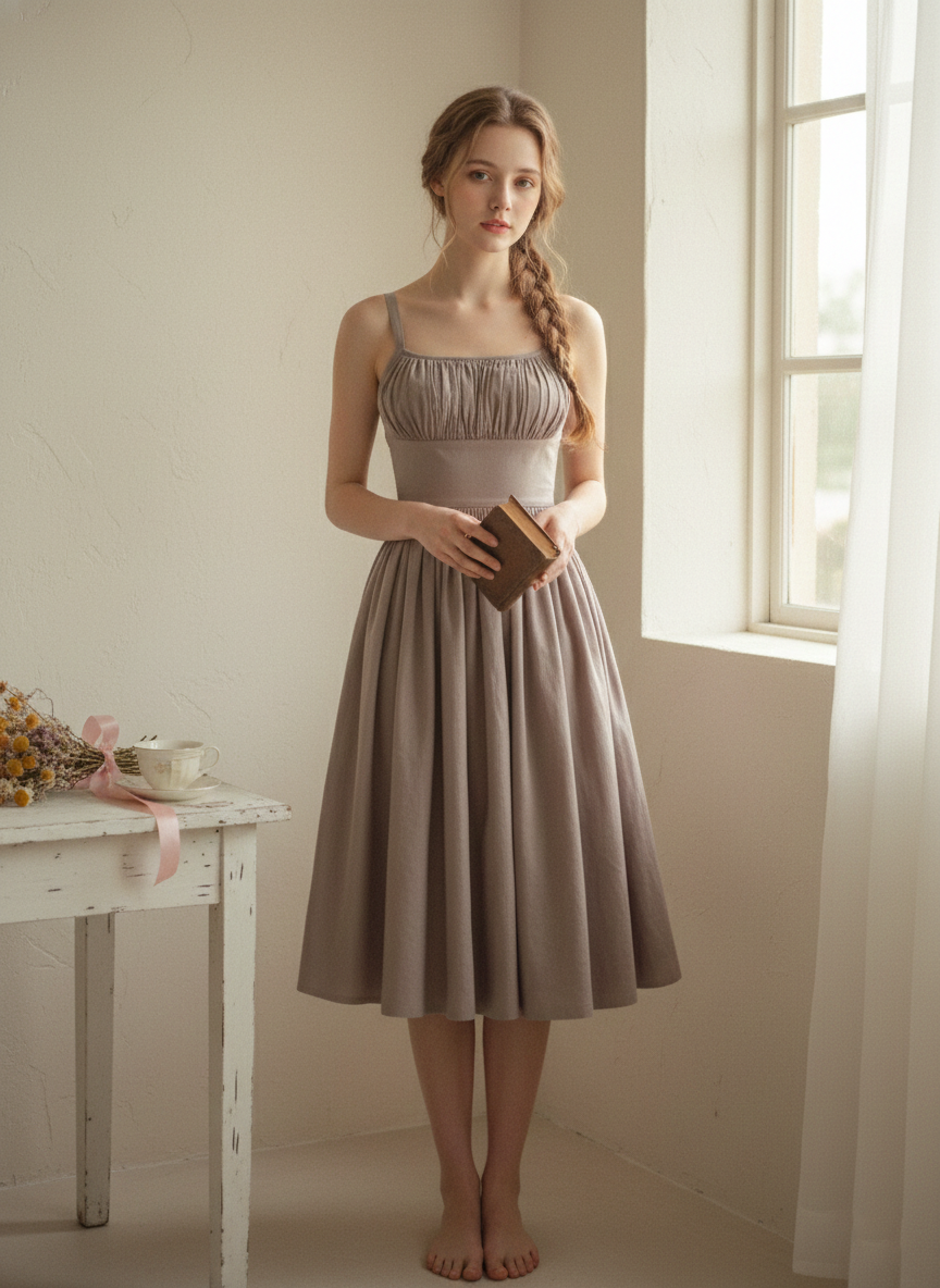 MTO - Grace Linen Dress