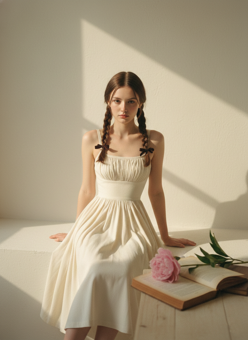 MTO - Grace Linen Dress