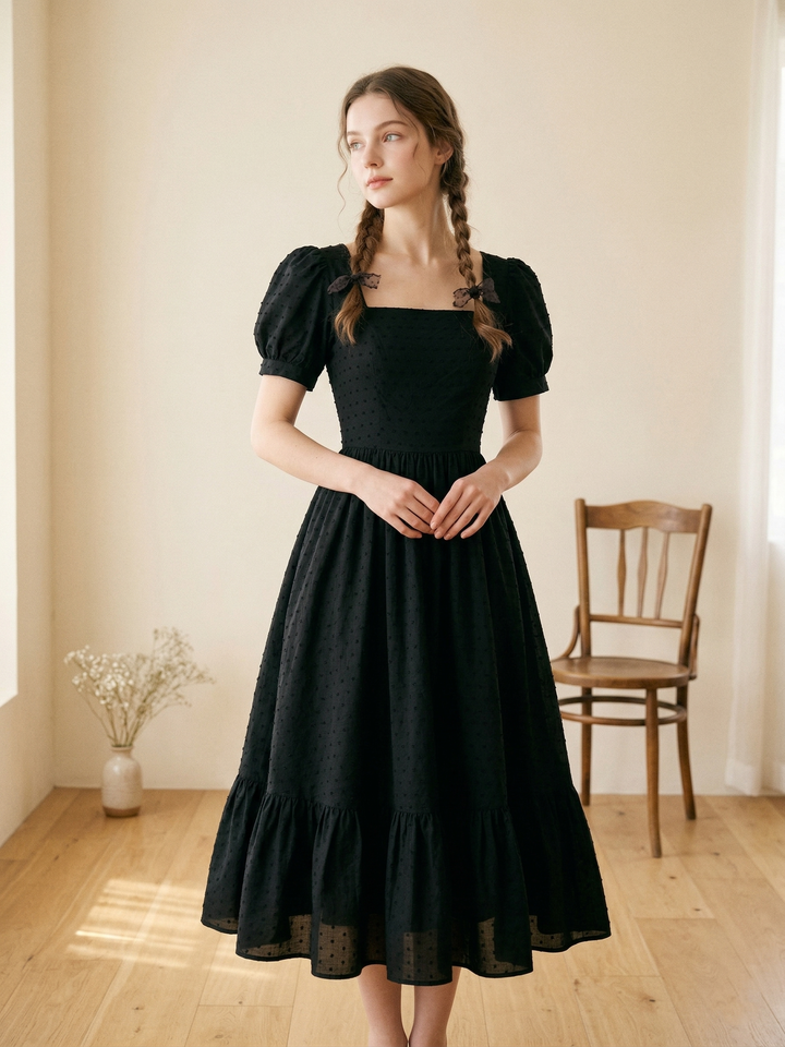 MTO - Isadora Dotted Swiss Dress