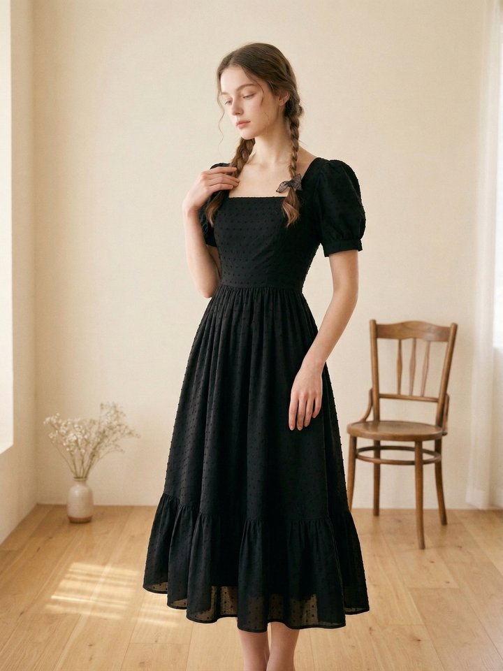 MTO - Isadora Dotted Swiss Dress