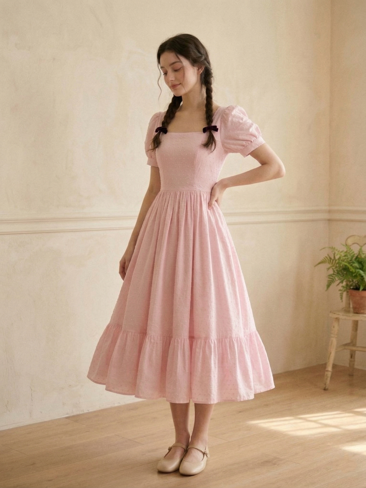 MTO - Isadora Dotted Swiss Dress