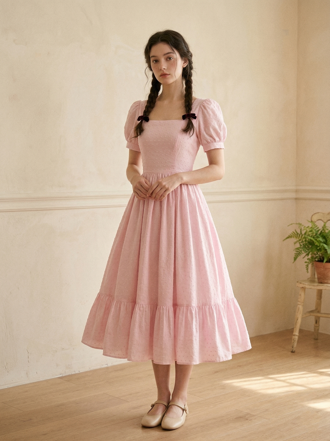 MTO - Isadora Dotted Swiss Dress