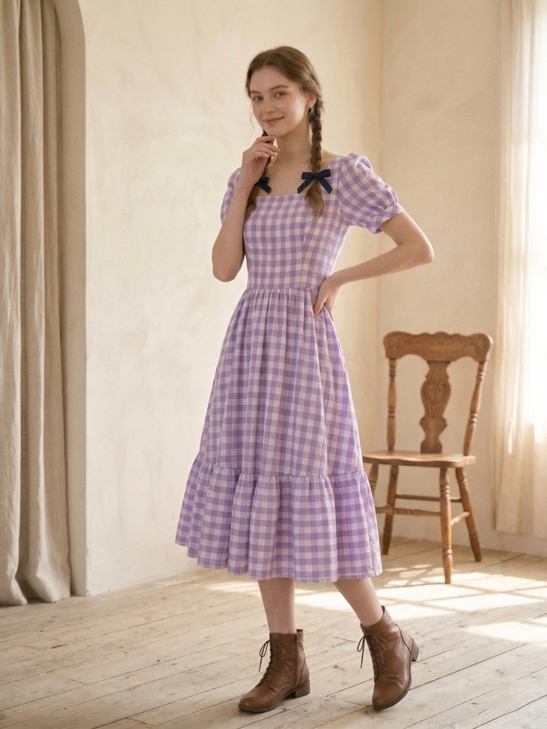 MTO - Isadora Gingham Dress