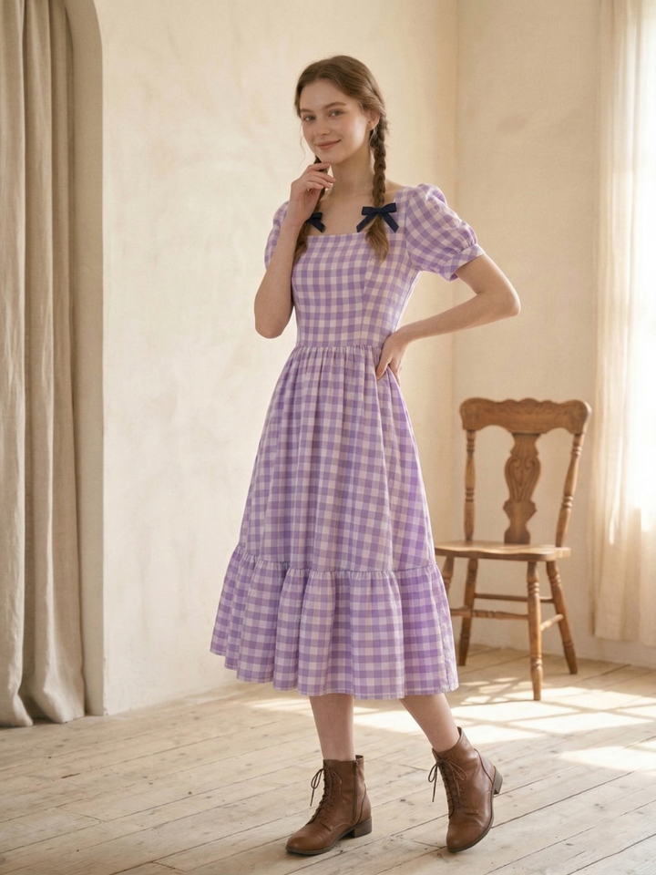 MTO - Isadora Gingham Dress