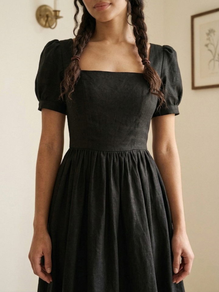 Isadora Linen Dress