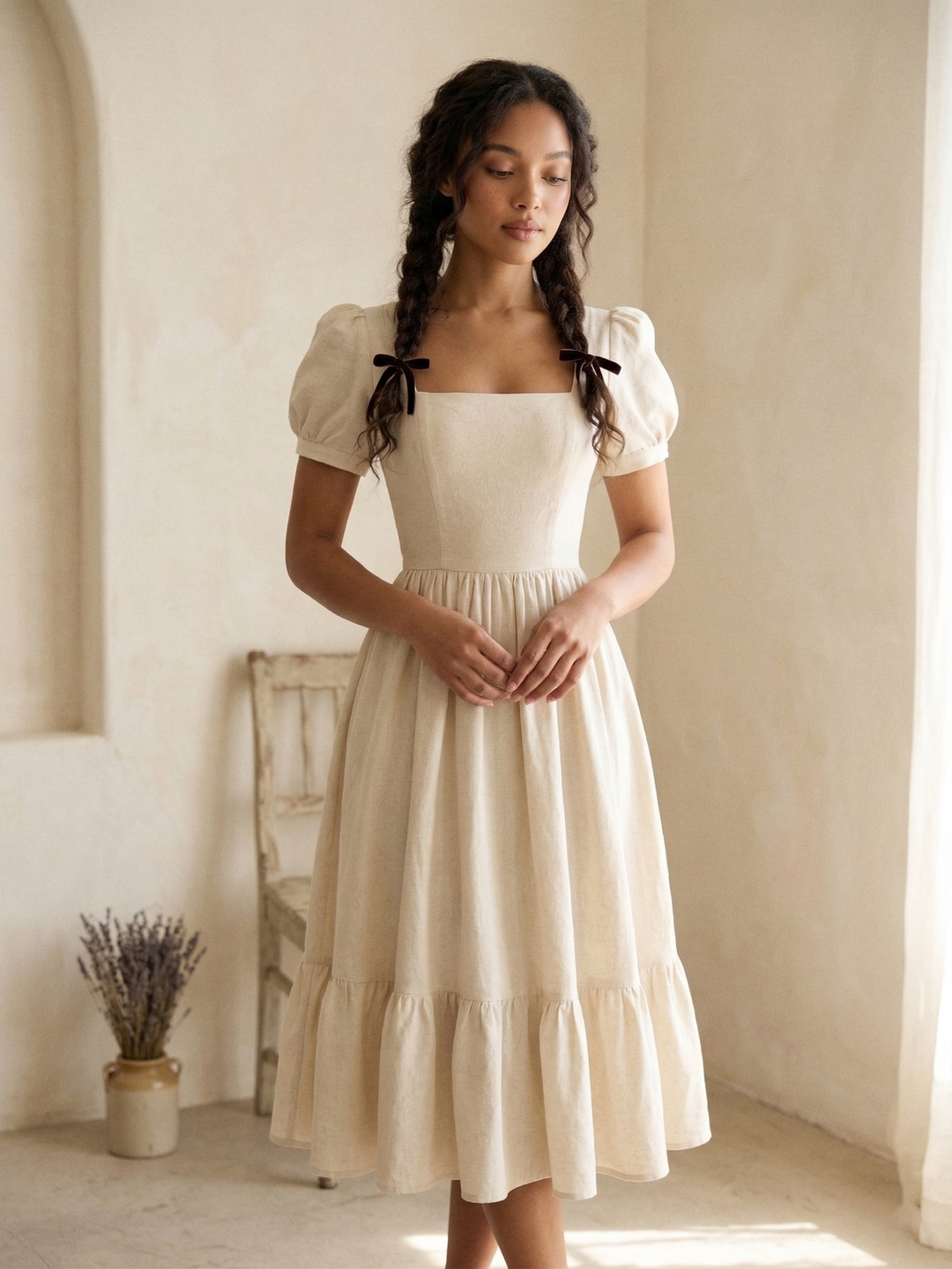Isadora Linen Dress