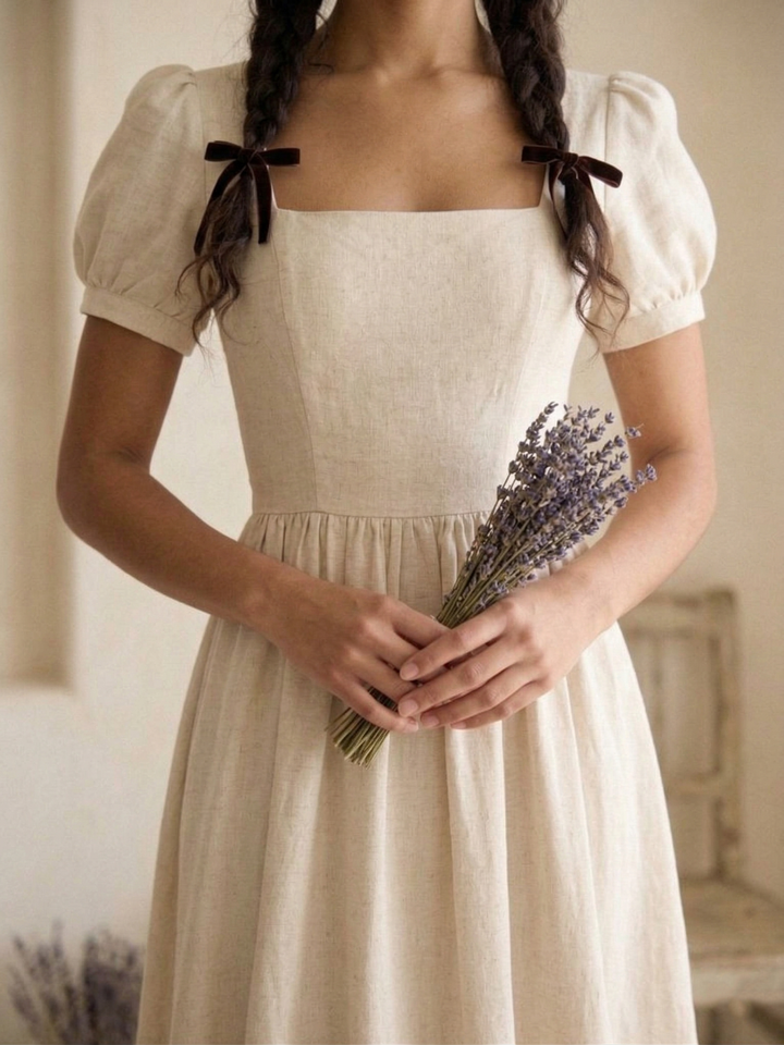 Isadora Linen Dress