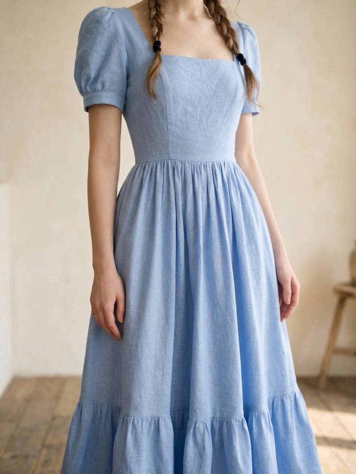 Isadora Linen Dress
