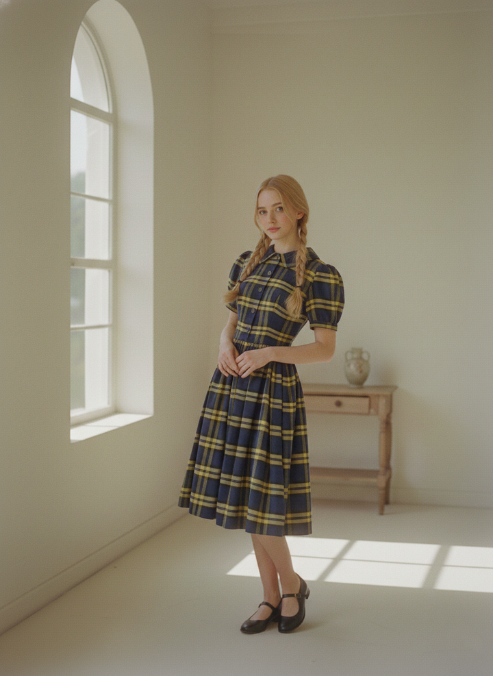 MTO - Judy Gingham Dress