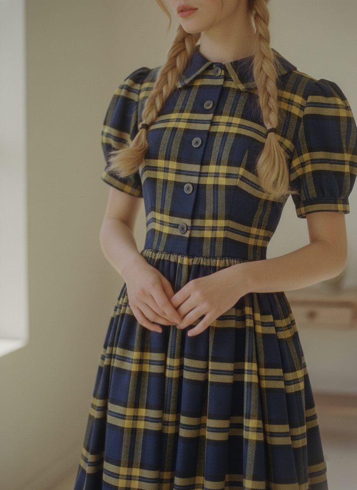 MTO - Judy Gingham Dress