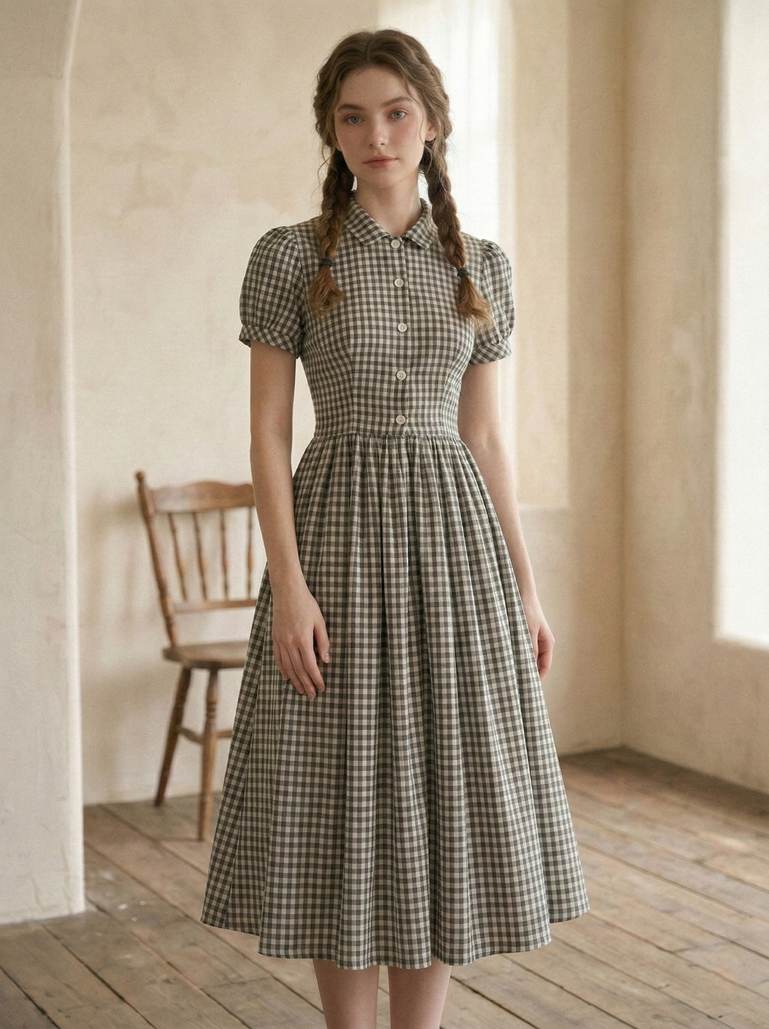 MTO - Judy Gingham Dress