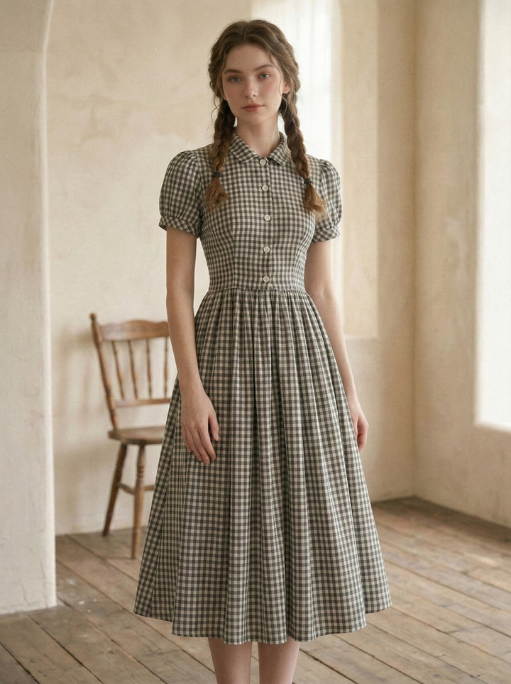 MTO - Judy Gingham Dress