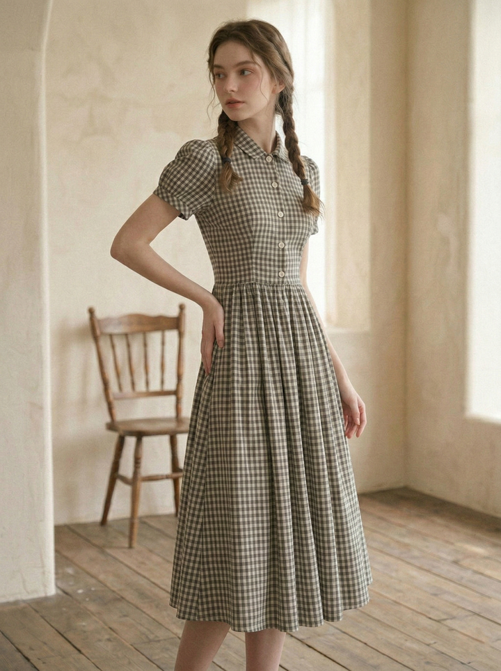 MTO - Judy Gingham Dress