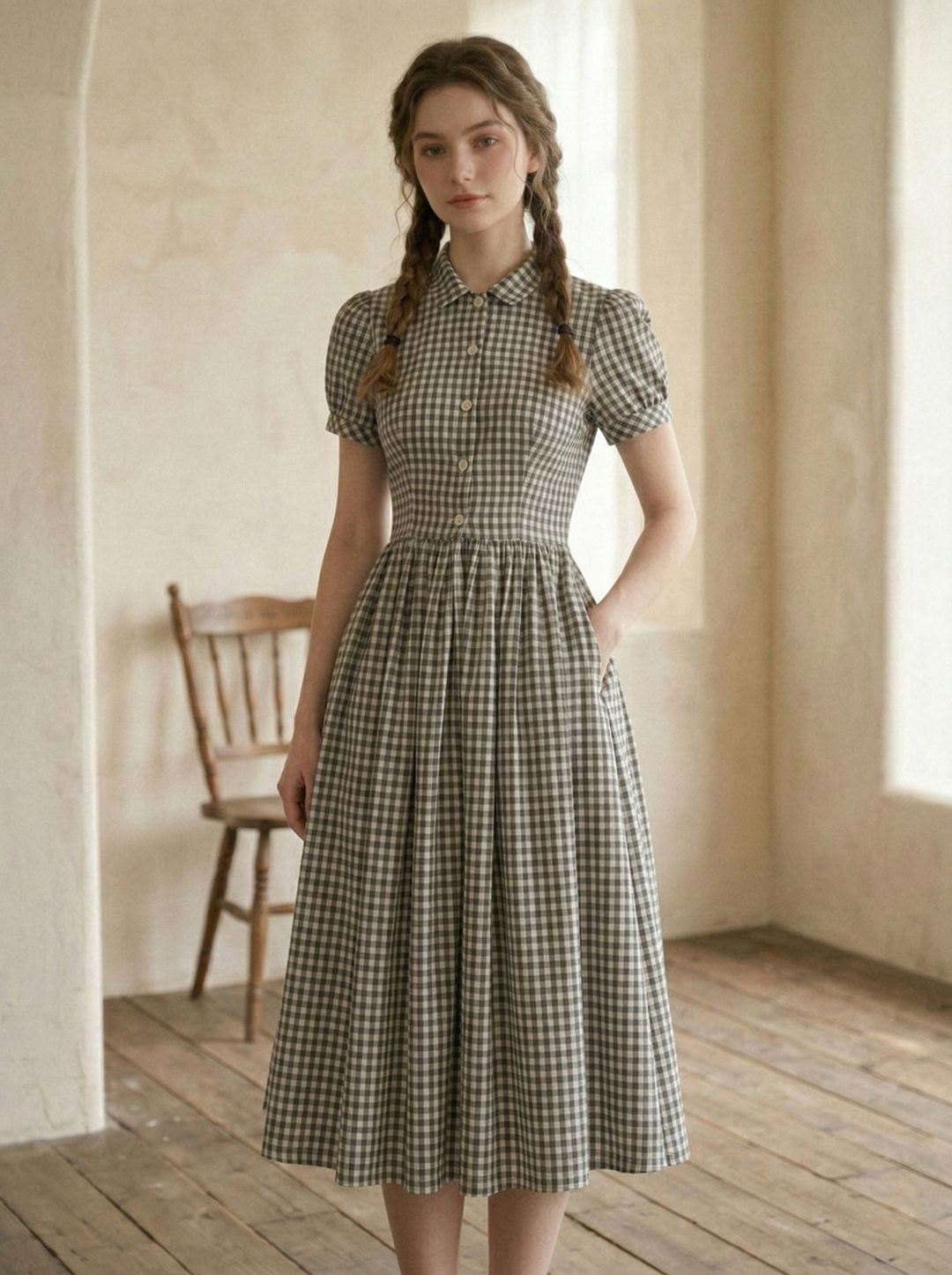 MTO - Judy Gingham Dress