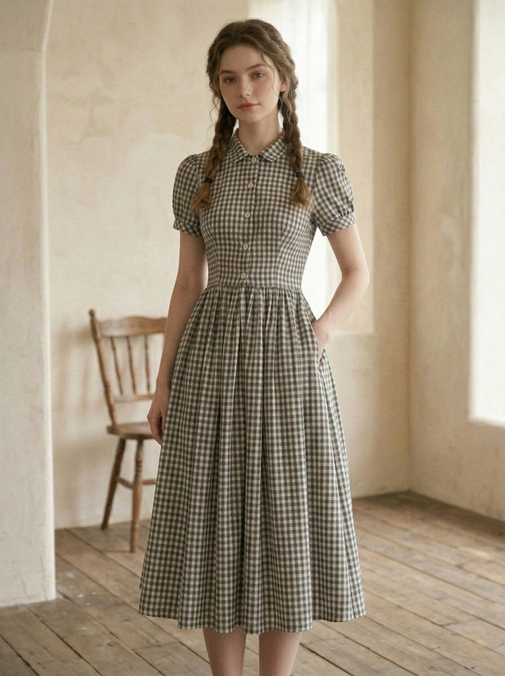 MTO - Judy Gingham Dress