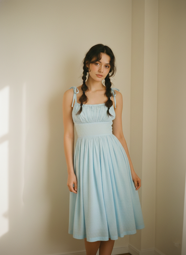 MTO - Kelly Dotted Swiss Dress