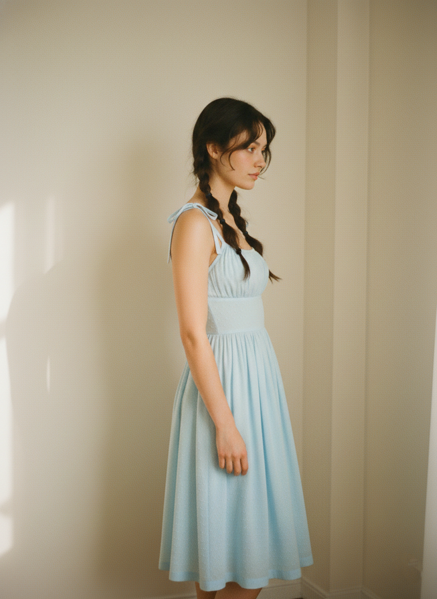 MTO - Kelly Dotted Swiss Dress