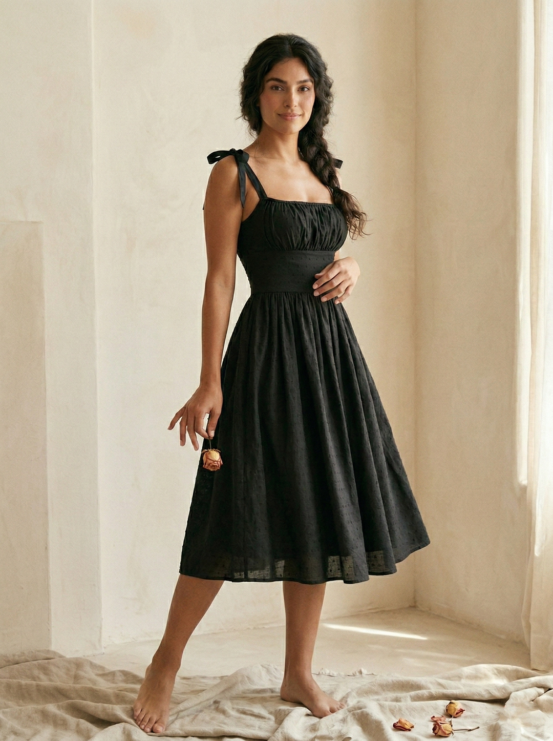 MTO - Kelly Dotted Swiss Dress