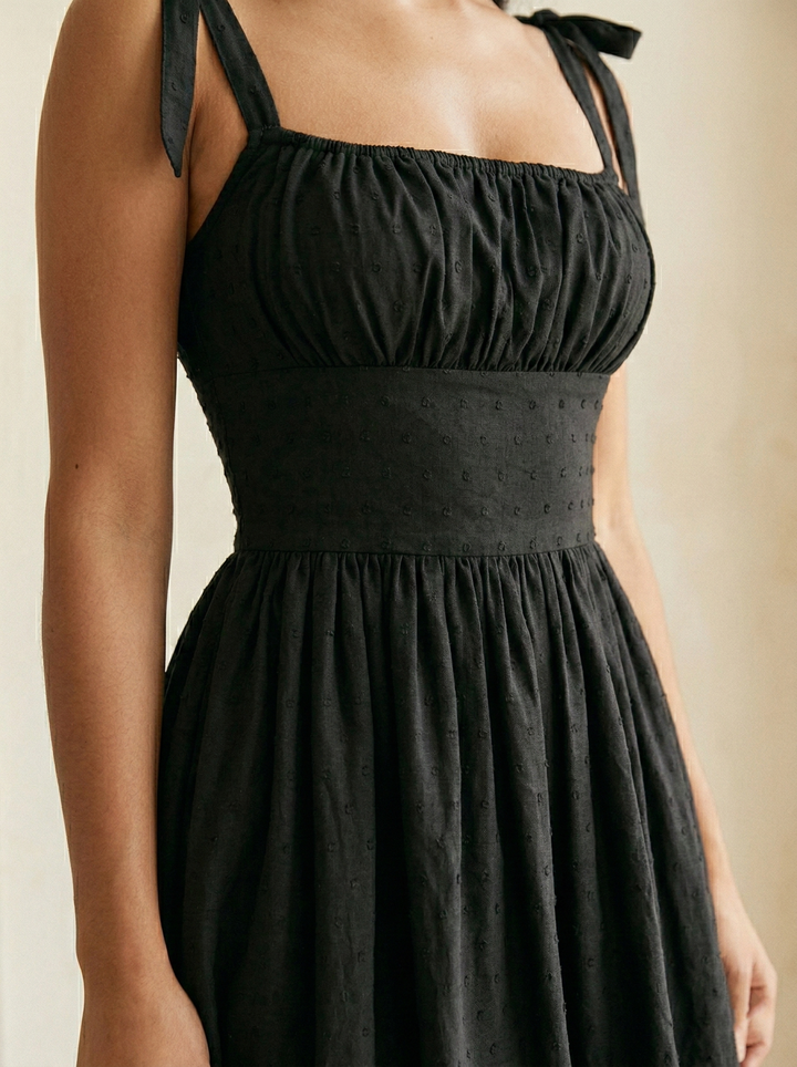 MTO - Kelly Dotted Swiss Dress