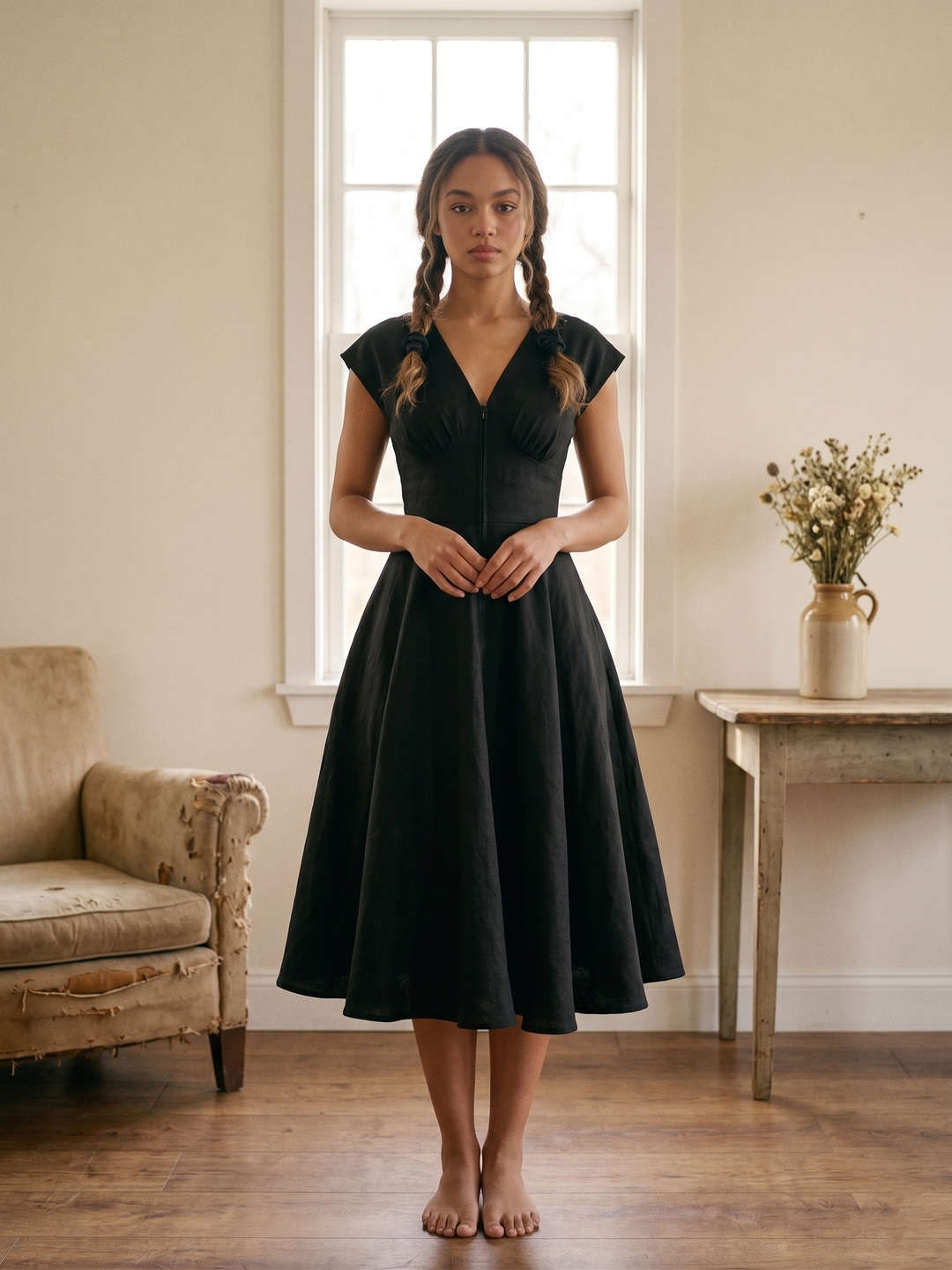 Kennedy Linen Dress