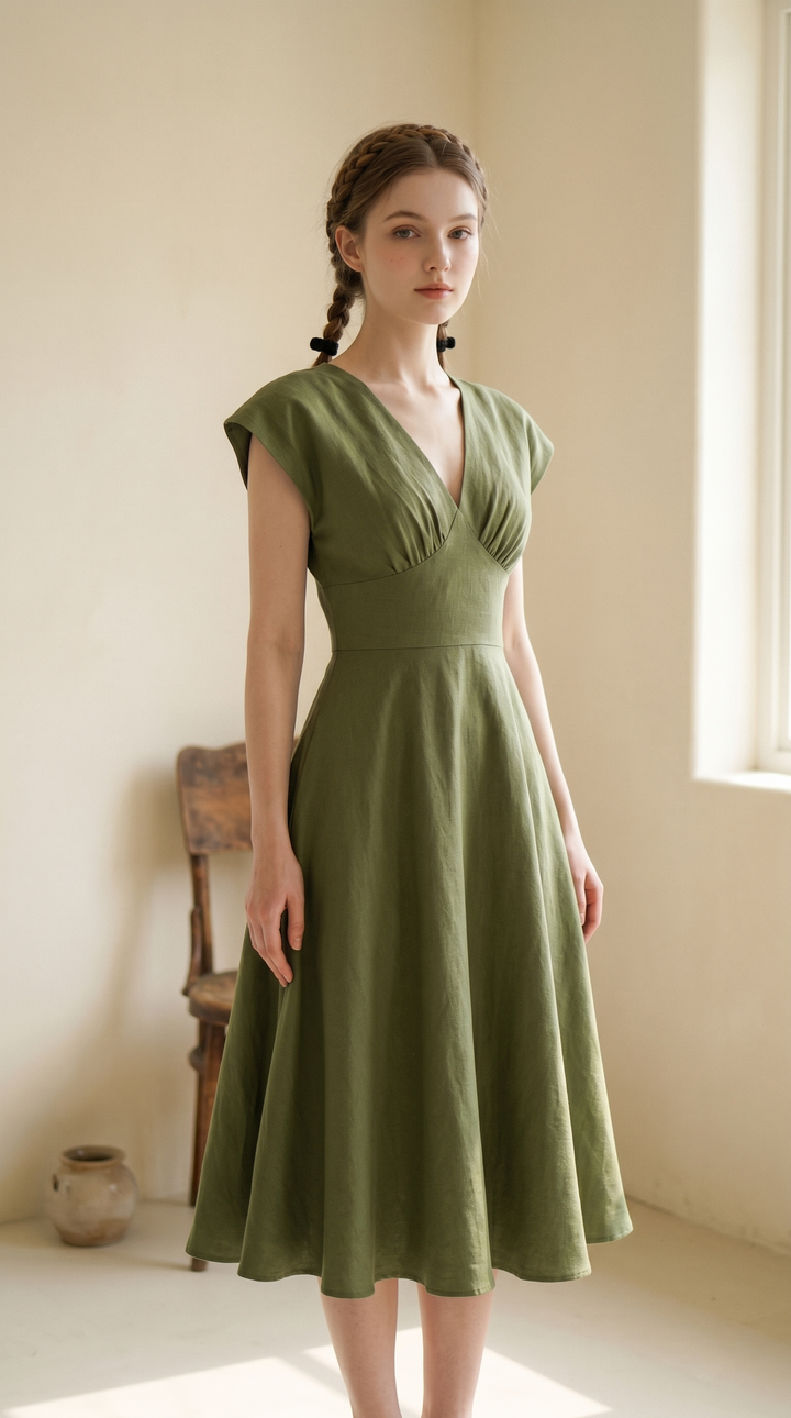 Kennedy Linen Dress