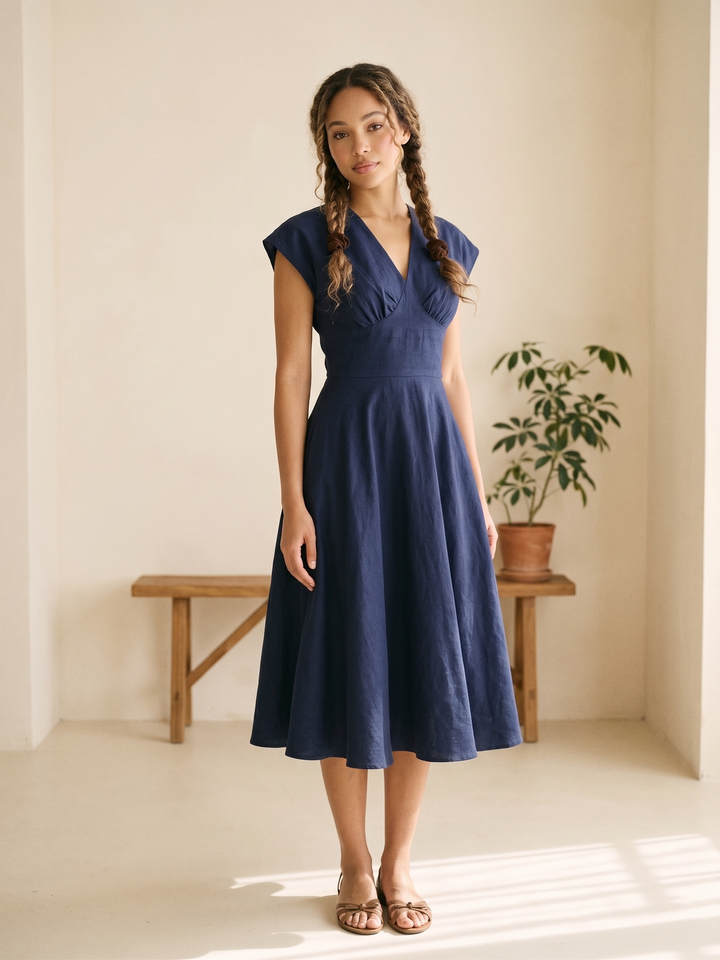 Kennedy Linen Dress