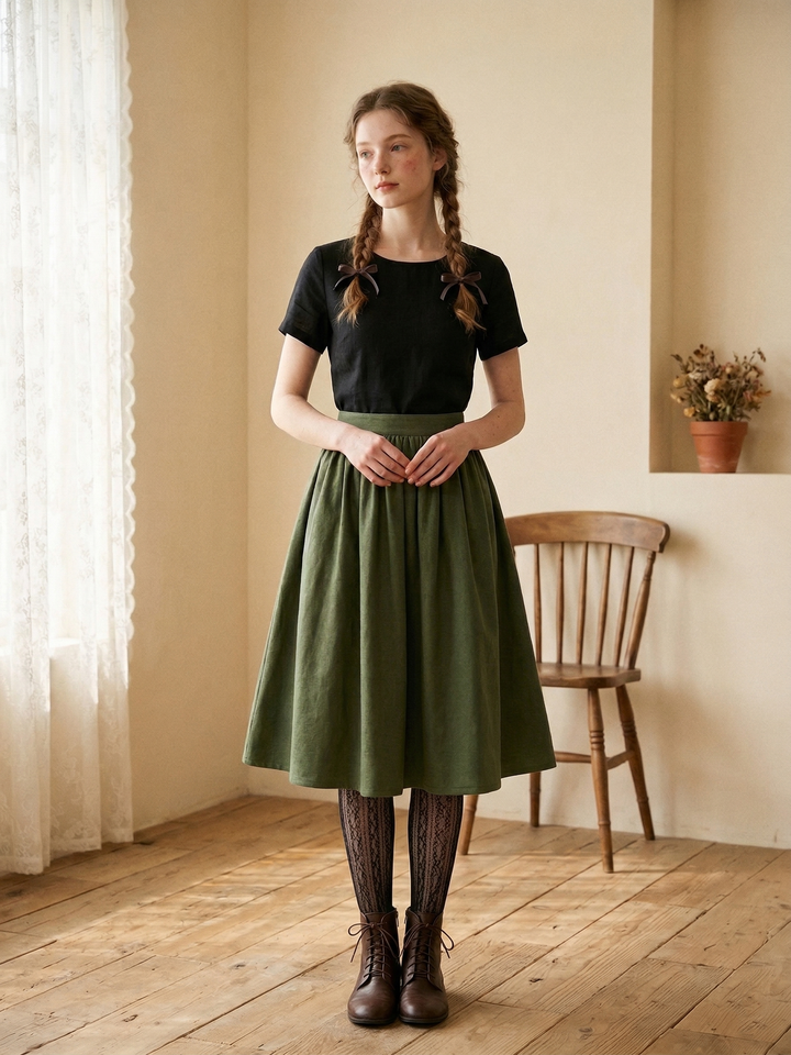 MTO - Lola Linen Skirt