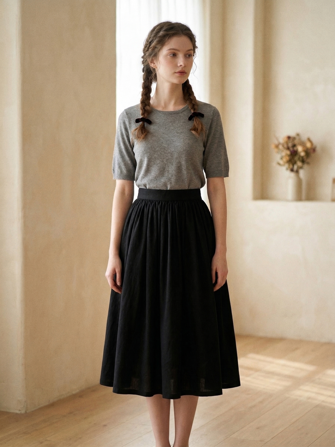 MTO - Lola Linen Skirt